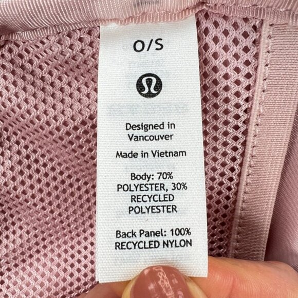 RARE! NEW Lululemon Everywhere FLEECE Belt Bag 1L GOLD Hardware - Pink Mist/Gold - Picture 7 of 11